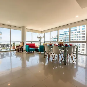Apartamento Edificio Morros Vitri Lujo Con Panorama, Cartagena